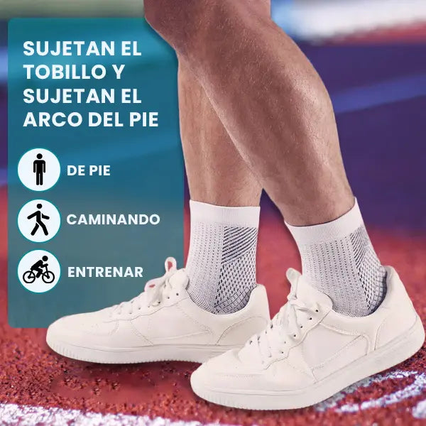 Calcetines de compresión - Alivia la neuropatía y el dolor en los pies