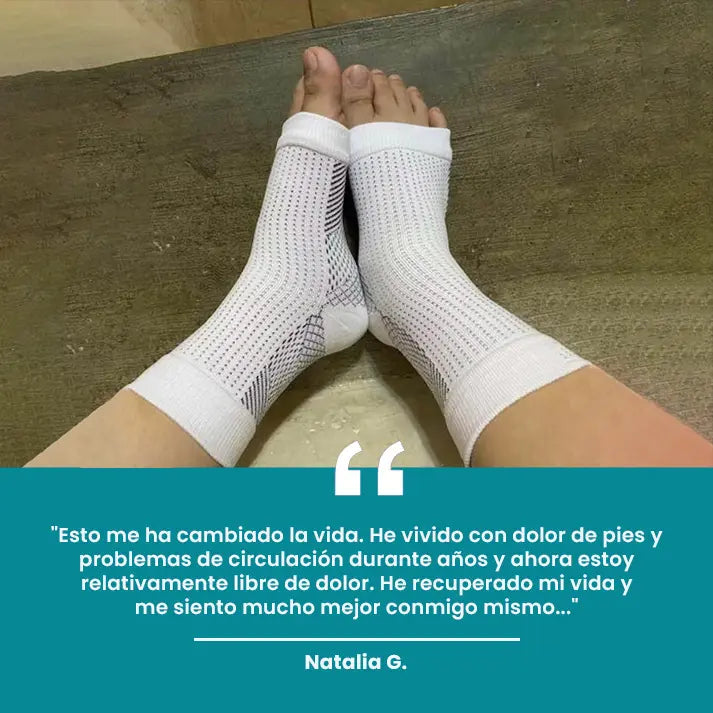 Calcetines de compresión - Alivia la neuropatía y el dolor en los pies