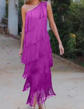 Annita | Vestido de un solo hombro