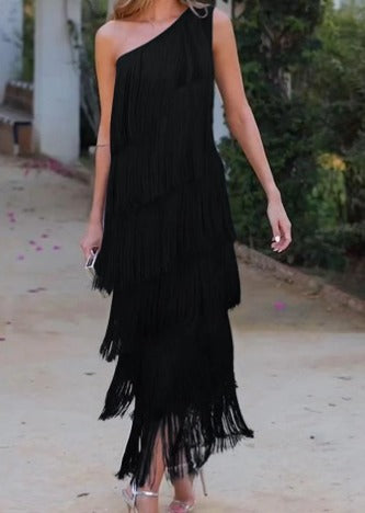 Annita | Vestido de un solo hombro
