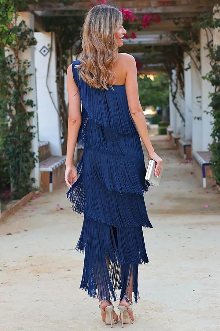 Annita | Vestido de un solo hombro