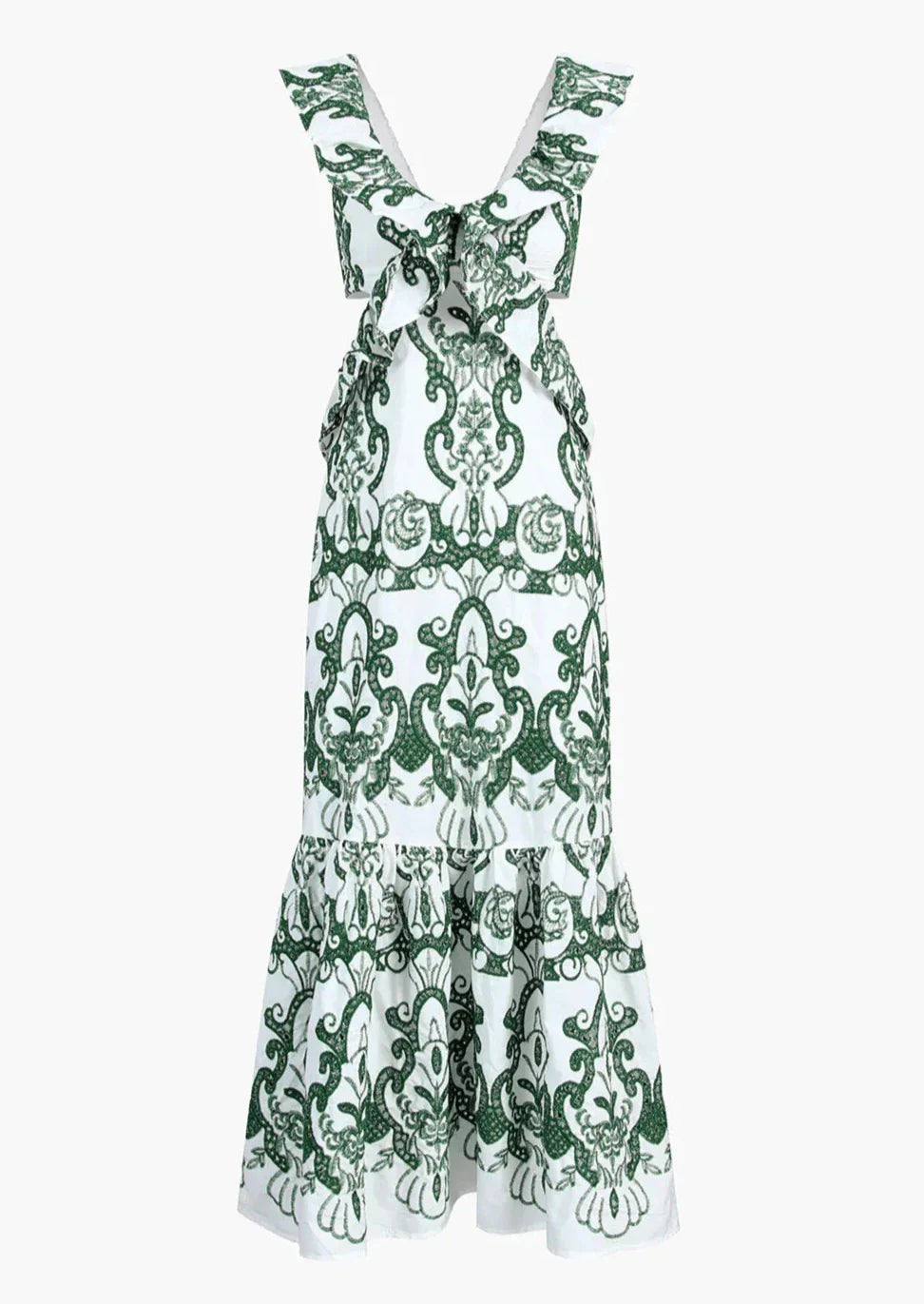 ibiza | Ruffled Maxi Dress