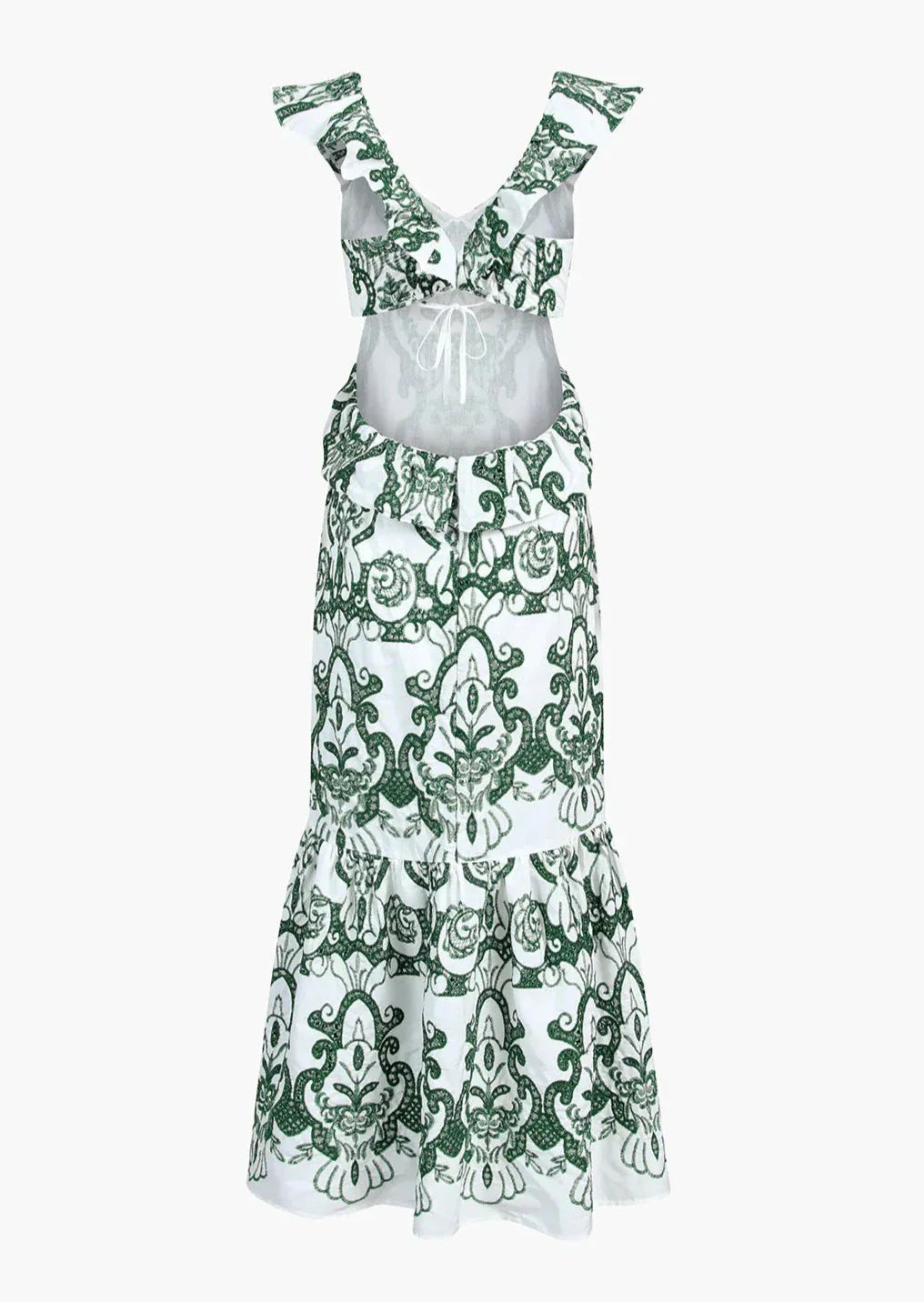ibiza | Ruffled Maxi Dress