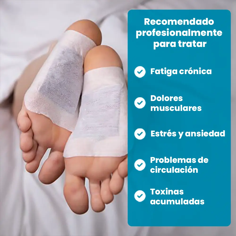 Parches Desintoxicantes Para Pies novoix