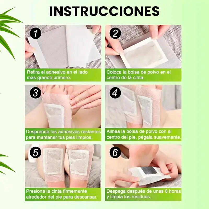 Parches Desintoxicantes Para Pies novoix