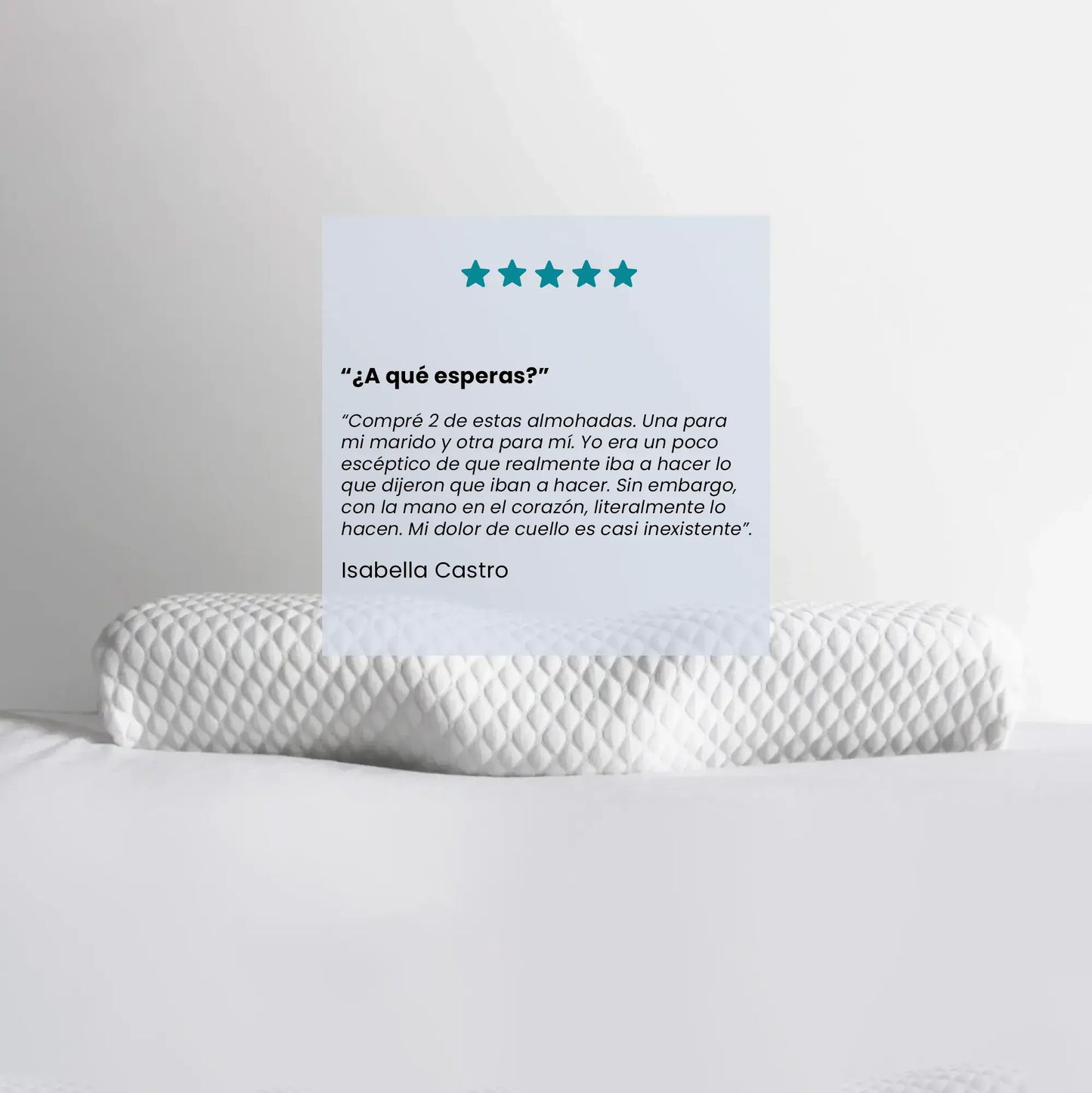 Almohada ortopédica novoix head