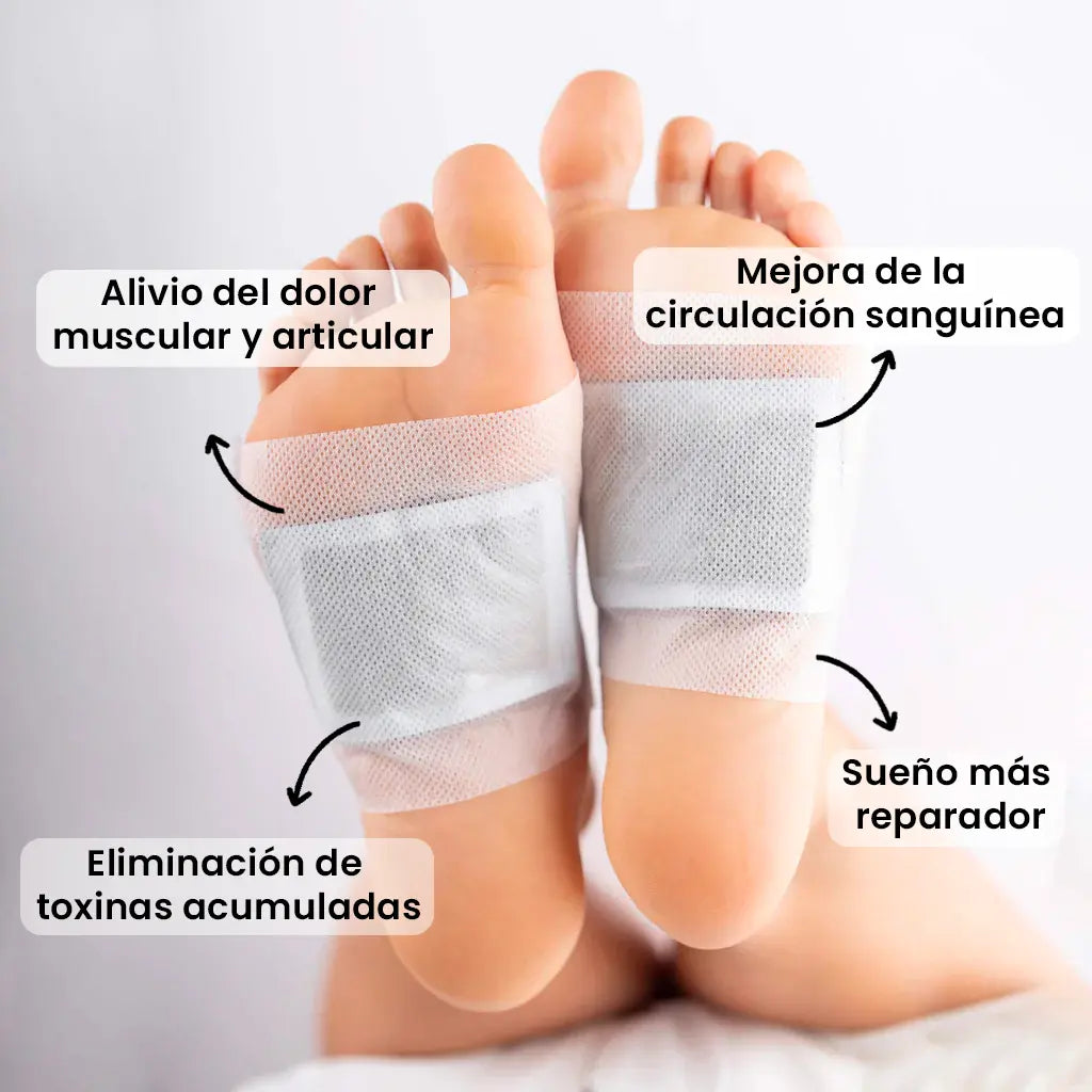 Parches Desintoxicantes Para Pies novoix