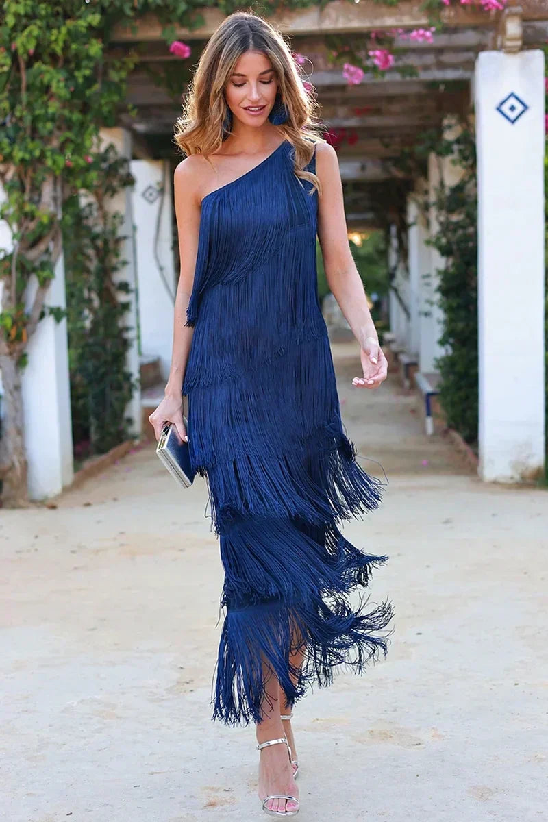 Annita | Vestido de un solo hombro