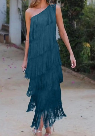 Annita | Vestido de un solo hombro