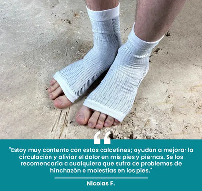 Calcetines de compresión - Alivia la neuropatía y el dolor en los pies