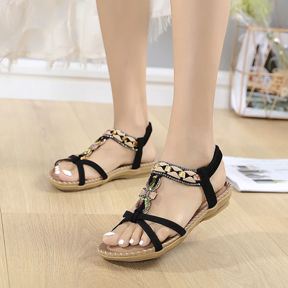 Sandalias Étnicas "Brisa Tribal"