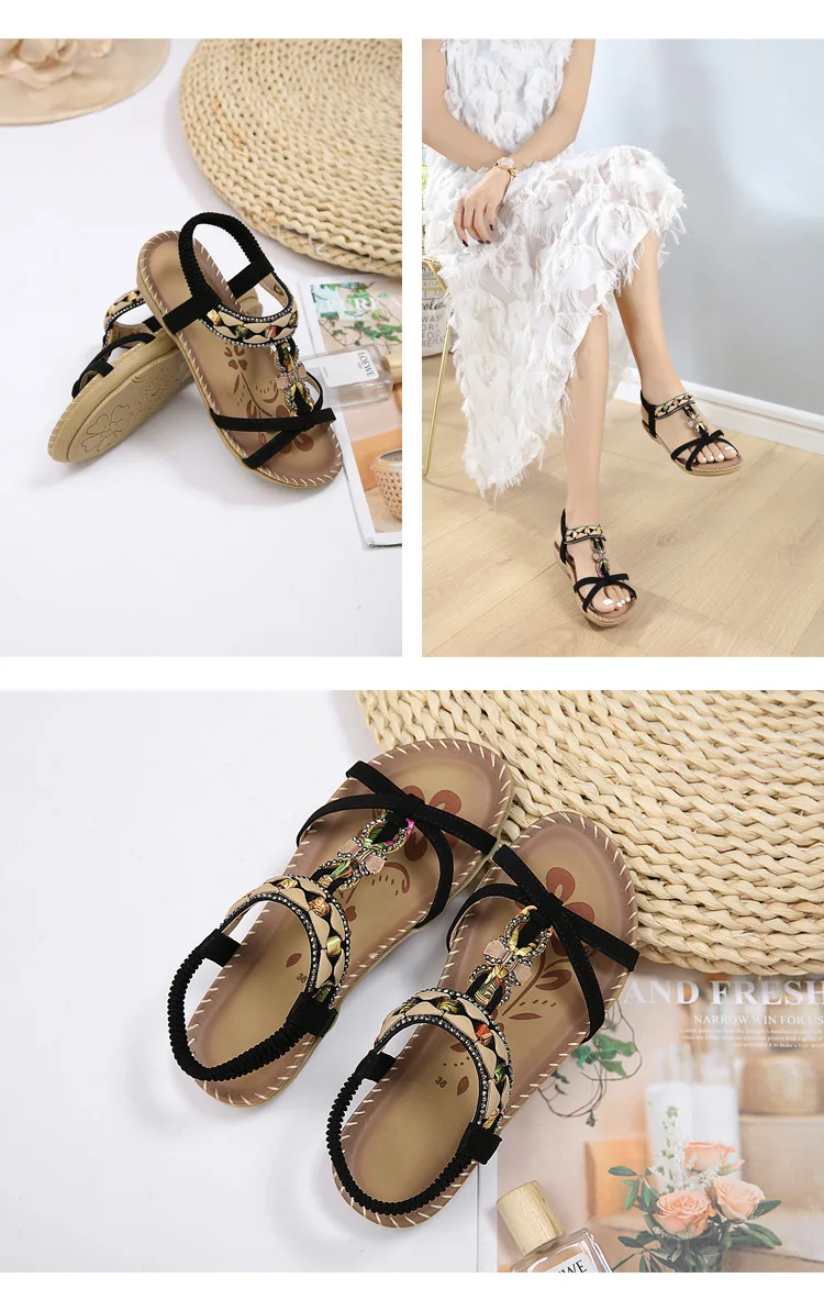 Sandalias Étnicas "Brisa Tribal"