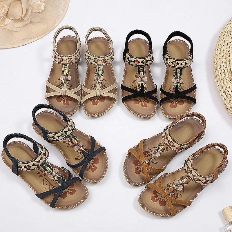 Sandalias Étnicas "Brisa Tribal"
