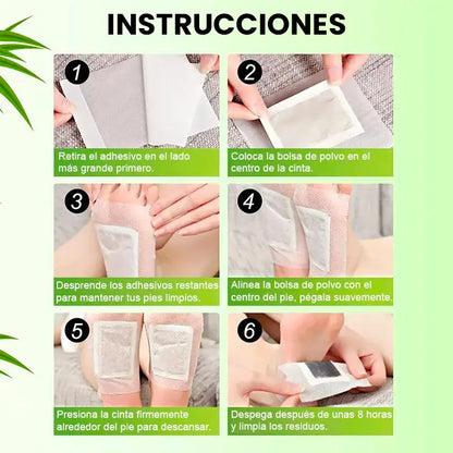 Parches Desintoxicantes Para Pies novoix