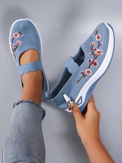 Zapatillas Knit Florales "Summer Fit"