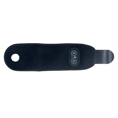 Almohadilla vibratoria calefactora para muñeca, masajeador de muñeca calentado de 3 niveles de calor, terapia caliente para alivio del túnel carpiano, tendinitis, almohadilla de soporte para muñeca