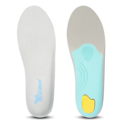Plantillas ortopédicas con soporte para arco de plantilla para pies planos, plantillas ortopédicas para dolor en el talón para fascitis Plantar para hombres y mujeres, insertos para zapatos para zapatillas