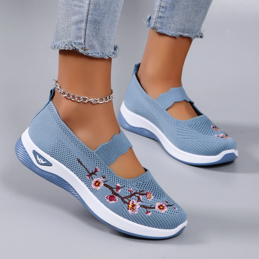 Zapatillas Knit Florales "Summer Fit"