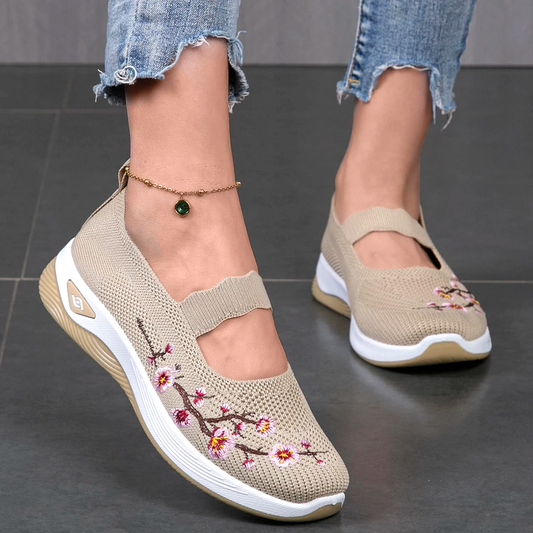 Zapatillas Knit Florales "Summer Fit"